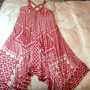 INC Size 10 asymmetrical dress EUC